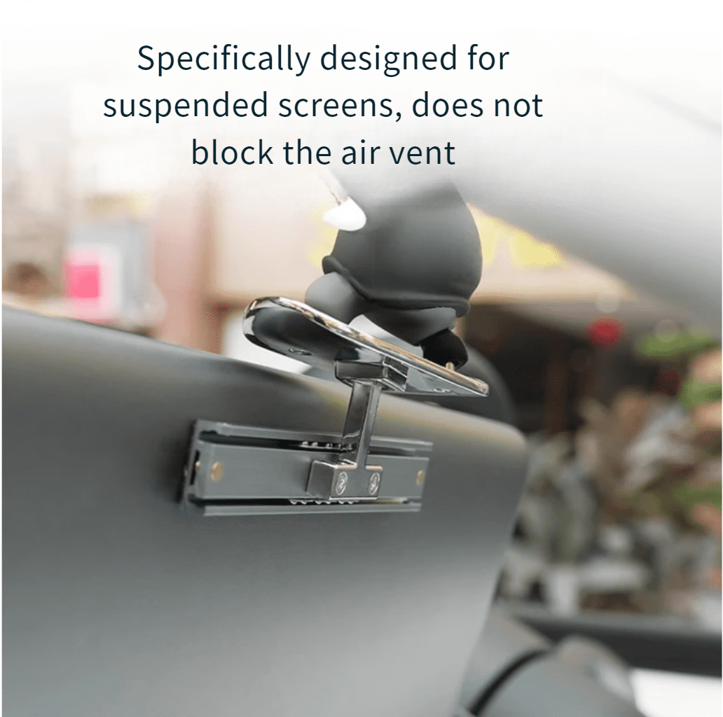 Adorable Ice-Skating Panda Bear Car Ornament