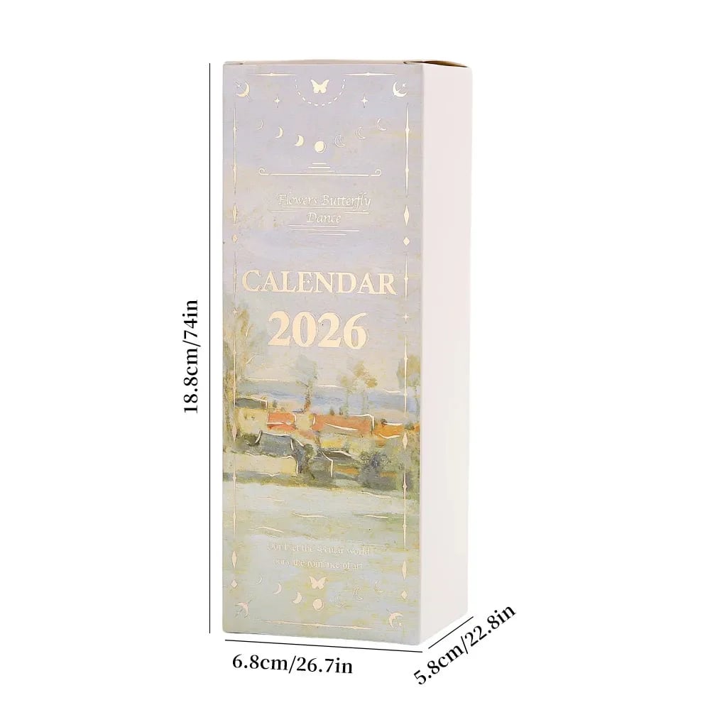A Gallery Of Classics: 2026 European Painting Calendar