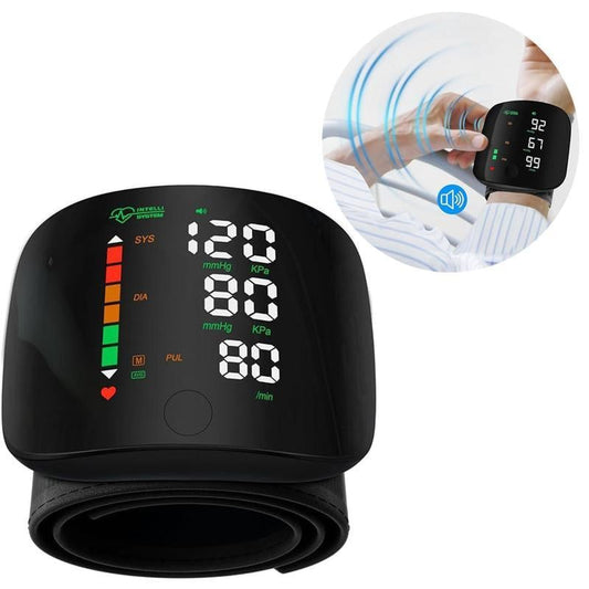 Touch Screen Wrist Blood Pressure Monitor