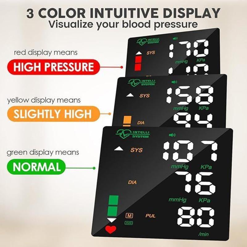 Touch Screen Wrist Blood Pressure Monitor