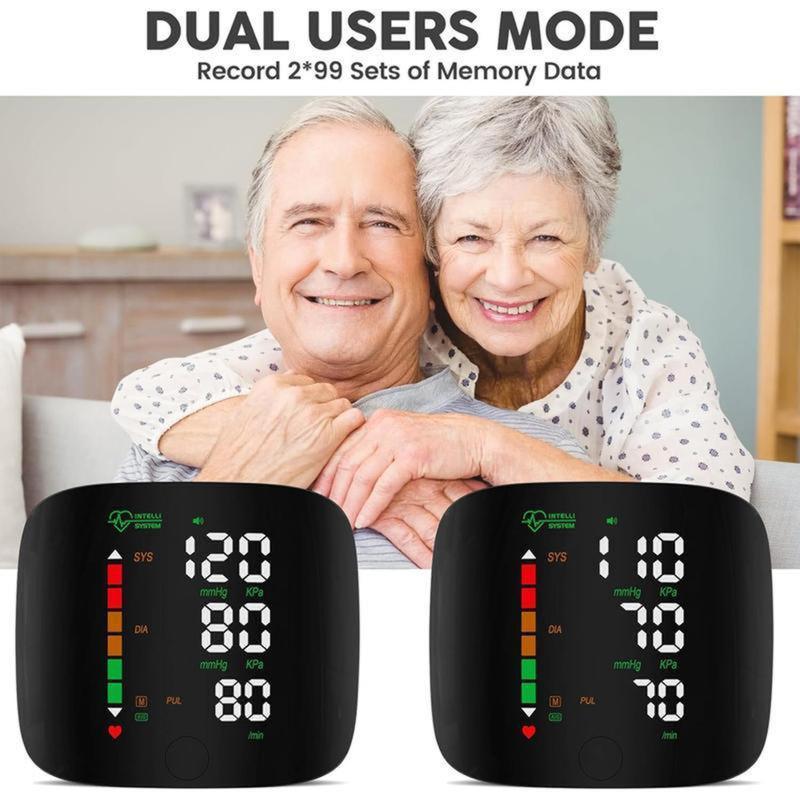 Touch Screen Wrist Blood Pressure Monitor