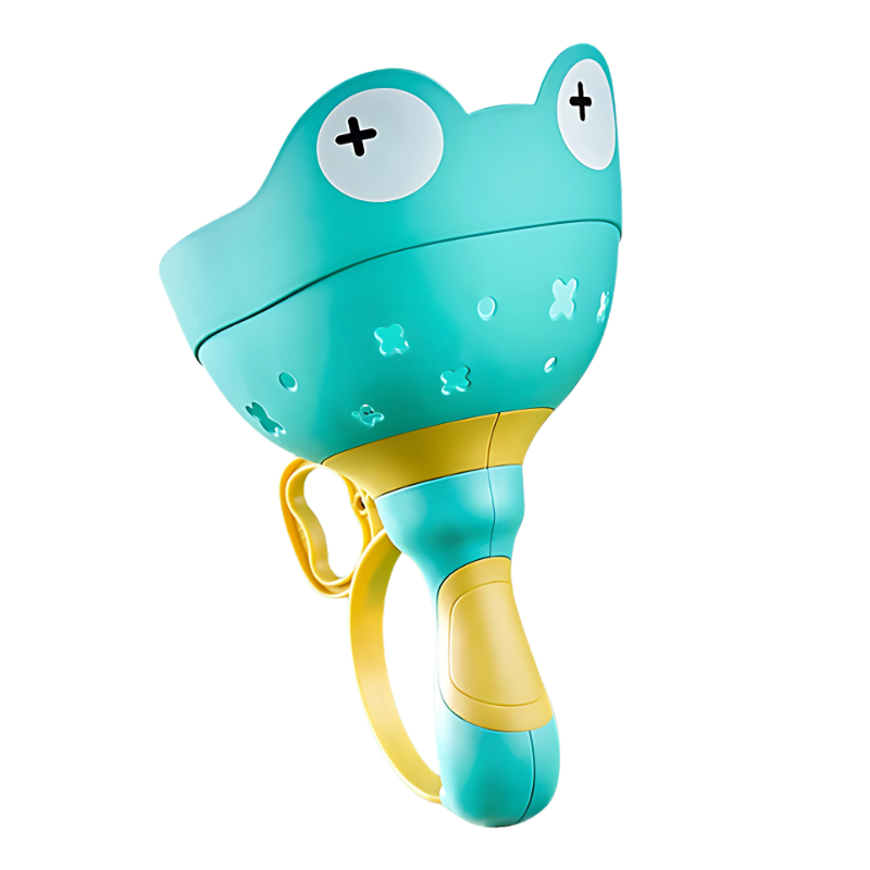 Launch & Spin Disc Blaster With Silly Frog Face
