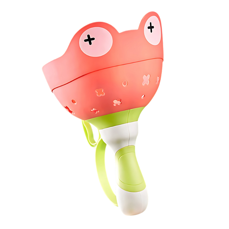 Launch & Spin Disc Blaster With Silly Frog Face