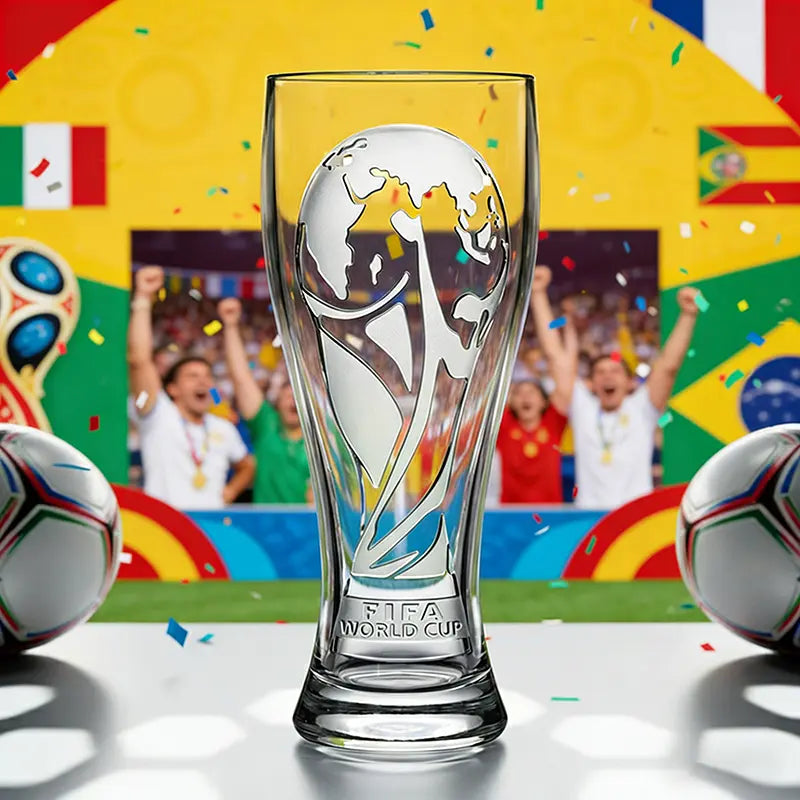 【FIFA WORLD CUP 2026 】Unbreakable Mug And Trophy-shaped Bottle Opener