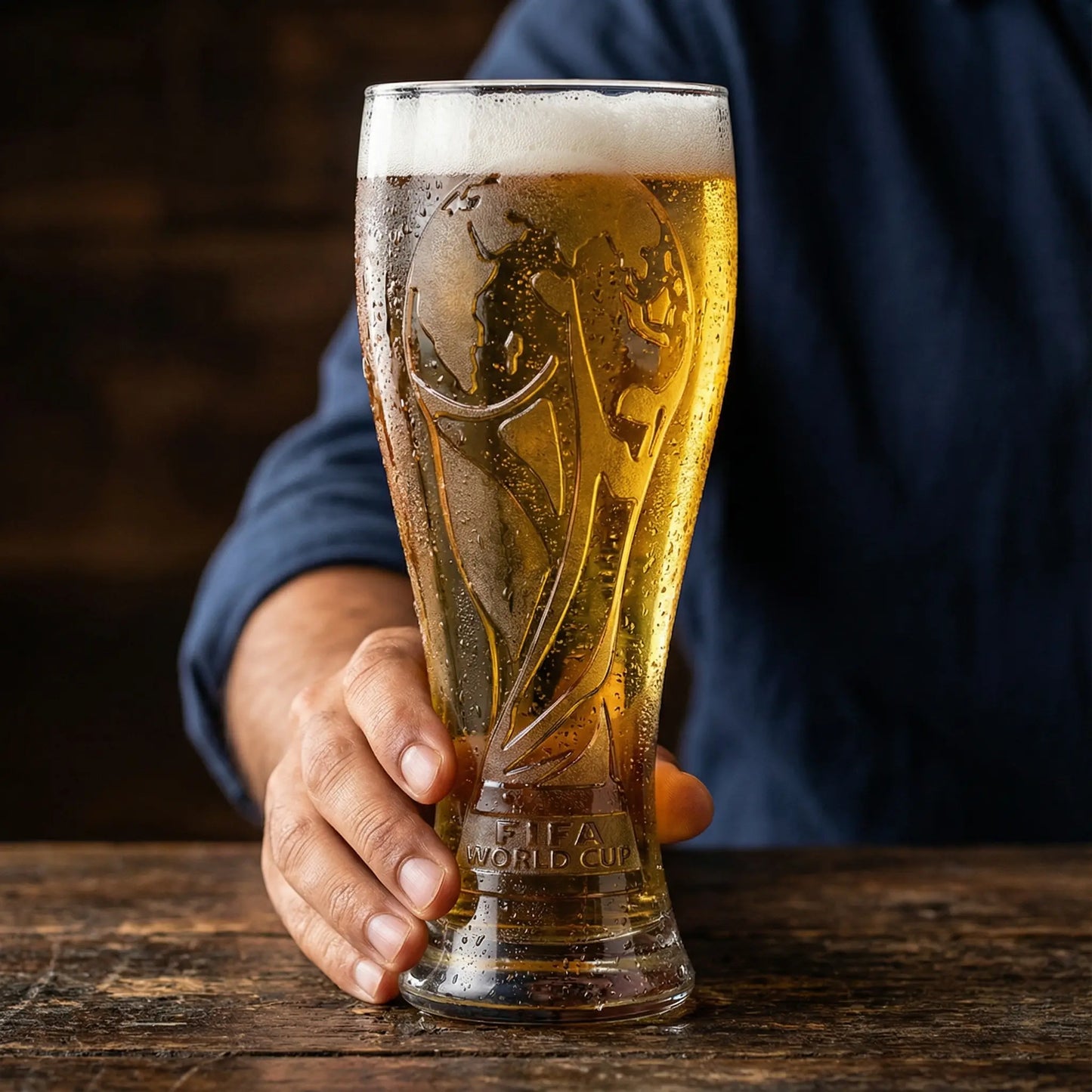 【FIFA WORLD CUP 2026 】Unbreakable Mug And Trophy-shaped Bottle Opener