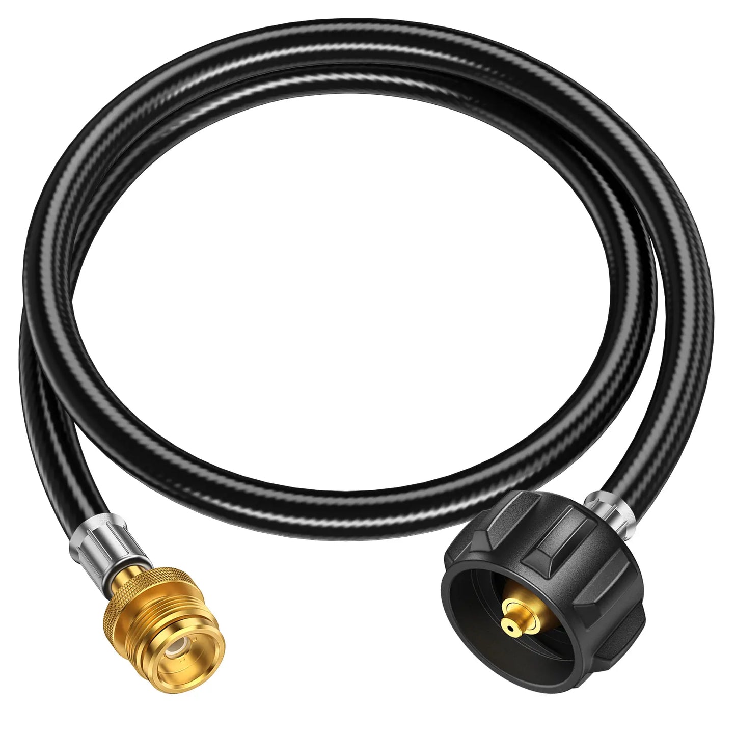 Alloxity QCC-1lb Propane Gas Hose – Durable & Safe Gas Transfer Hose (Multiple Lengths Available)