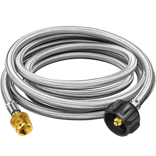 Alloxity QCC-1lb Propane Gas Hose – Durable & Safe Gas Transfer Hose (Multiple Lengths Available)