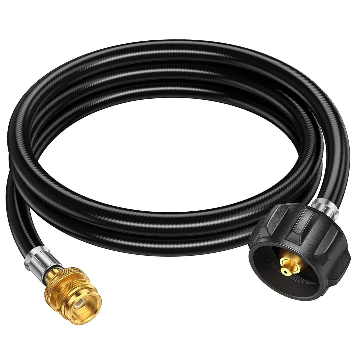 Alloxity QCC-1lb Propane Gas Hose – Durable & Safe Gas Transfer Hose (Multiple Lengths Available)