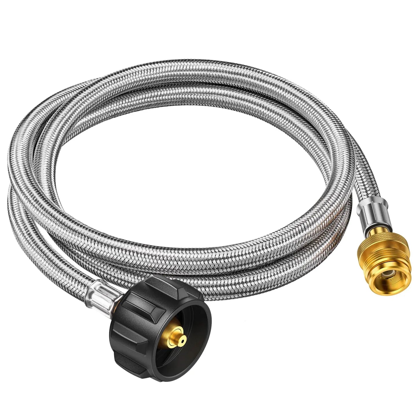 Alloxity QCC-1lb Propane Gas Hose – Durable & Safe Gas Transfer Hose (Multiple Lengths Available)