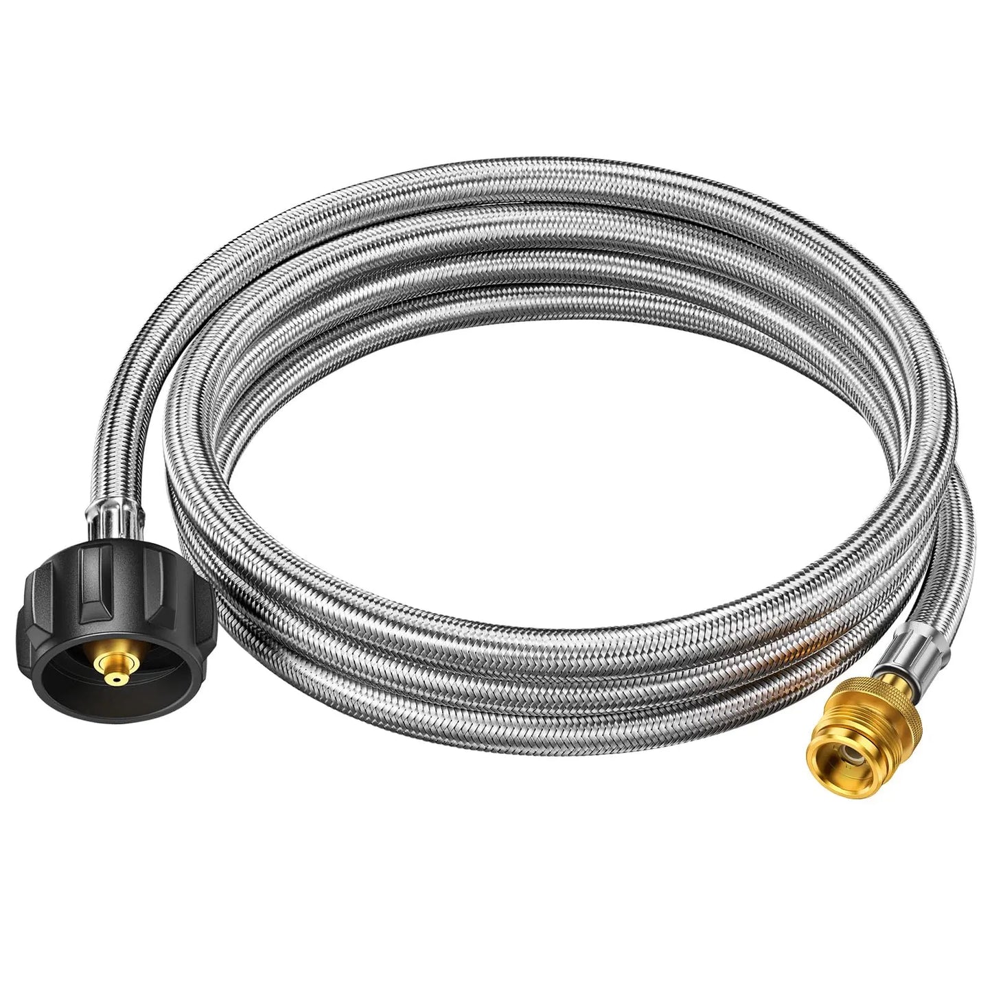 Alloxity QCC-1lb Propane Gas Hose – Durable & Safe Gas Transfer Hose (Multiple Lengths Available)