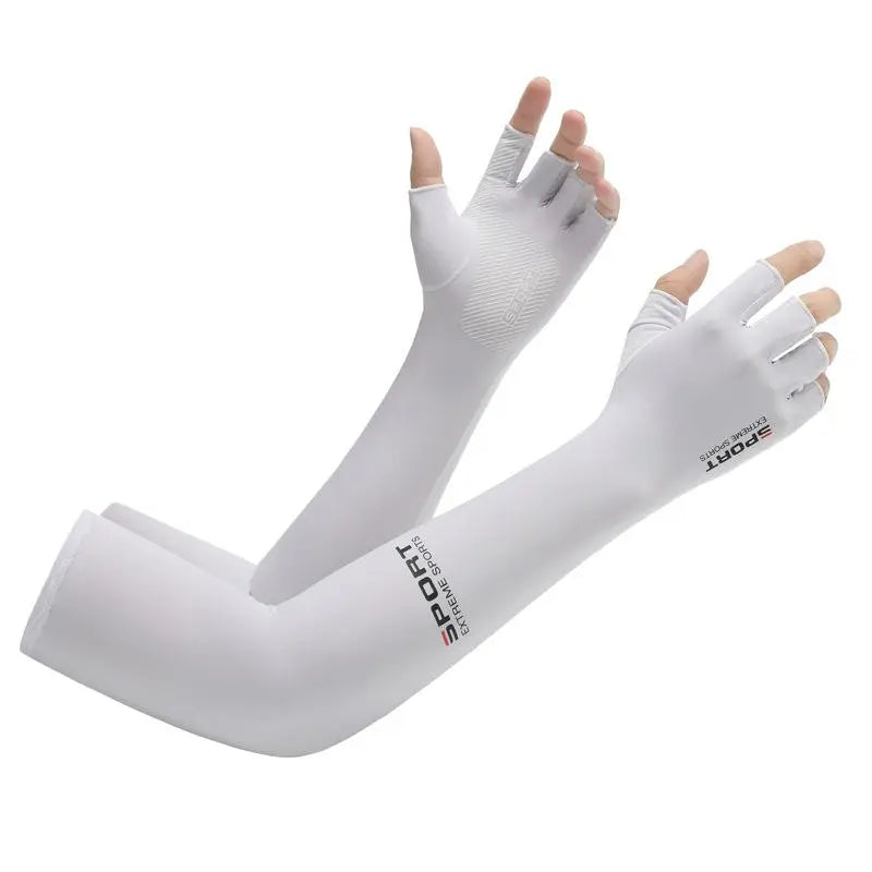3-Pair Ice Silk Sun Protection Arm Sleeves