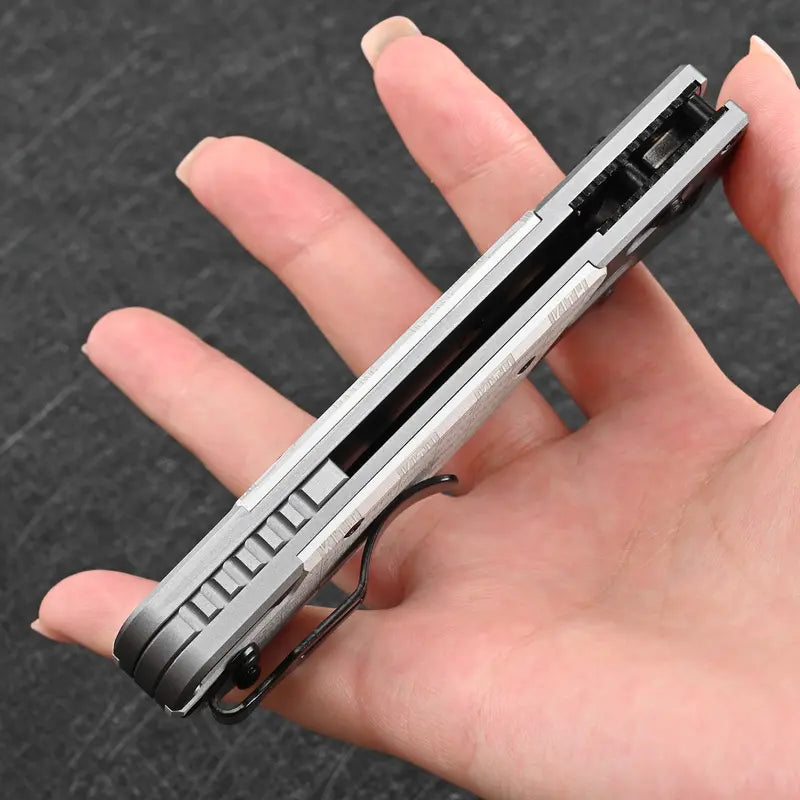 Utility Kitchen Knife With Clip – Portable Food Prep Tool