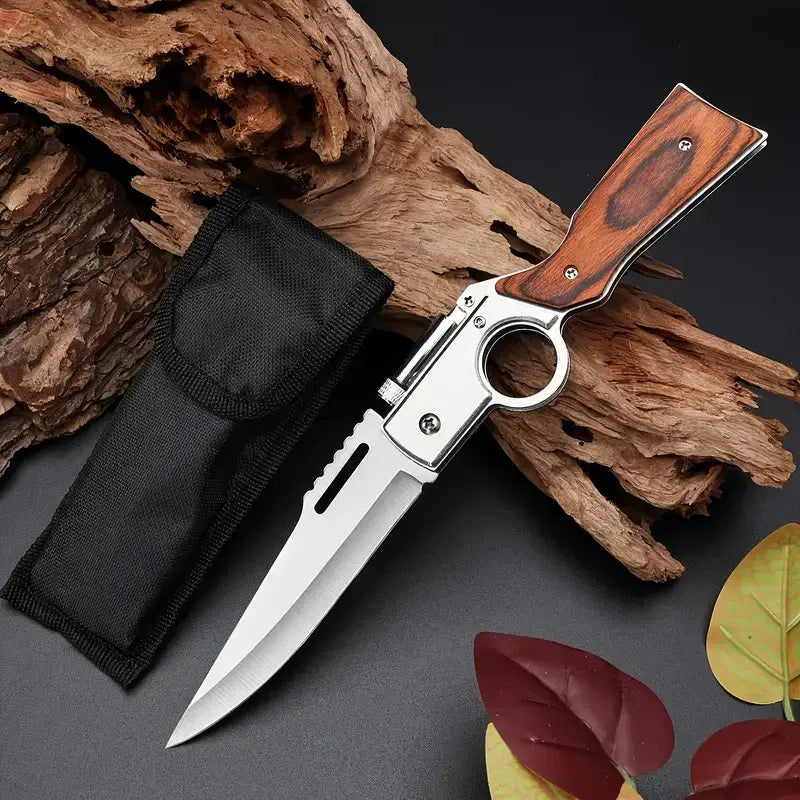 AK47 Folding Knife – 5Cr13MoV Steel, Tactical EDC Tool