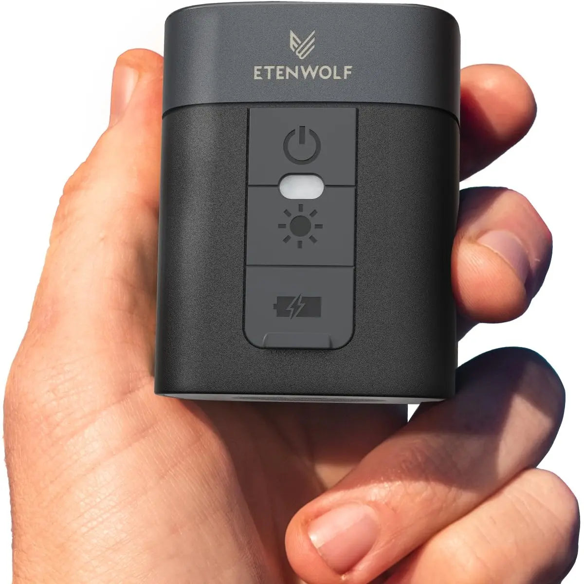 Mini Air Pump With LED – Portable Rechargeable Inflator
