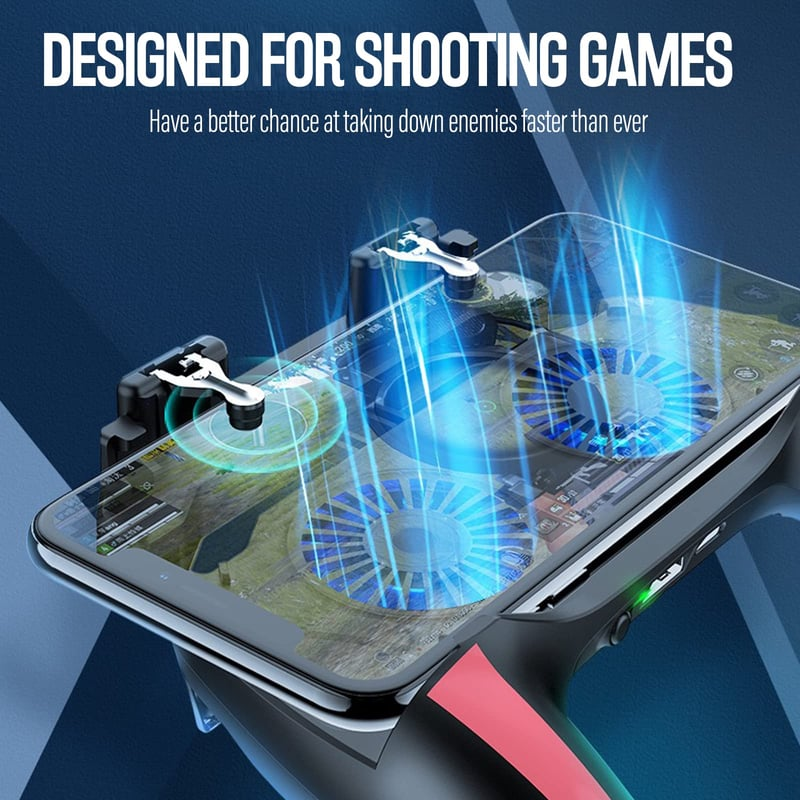 GameX Pro: 5-in-1 Multi-Function Mobile Gaming Controller