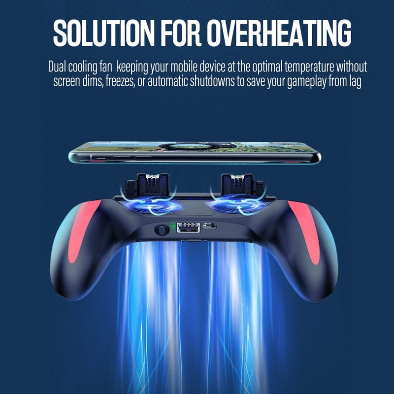 GameX Pro: 5-in-1 Multi-Function Mobile Gaming Controller