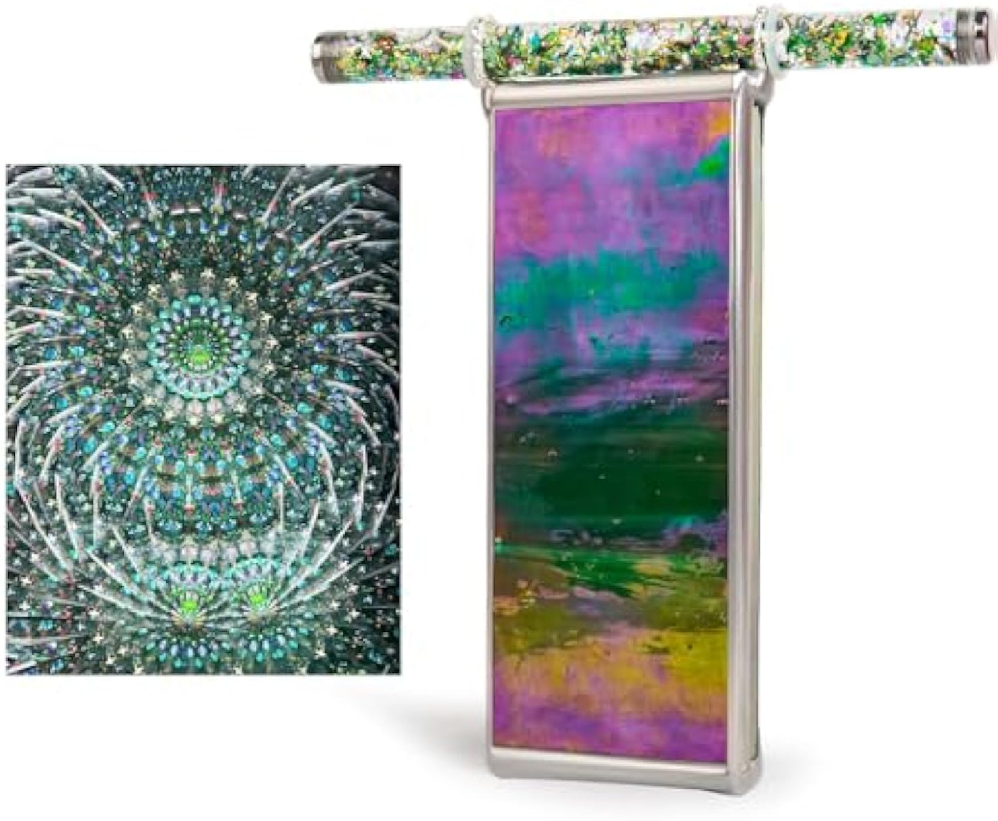 Handmade Stained Glass Kaleidoscope