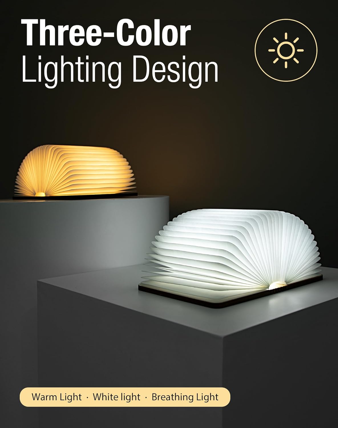 Folding Book Ambient Mood Light