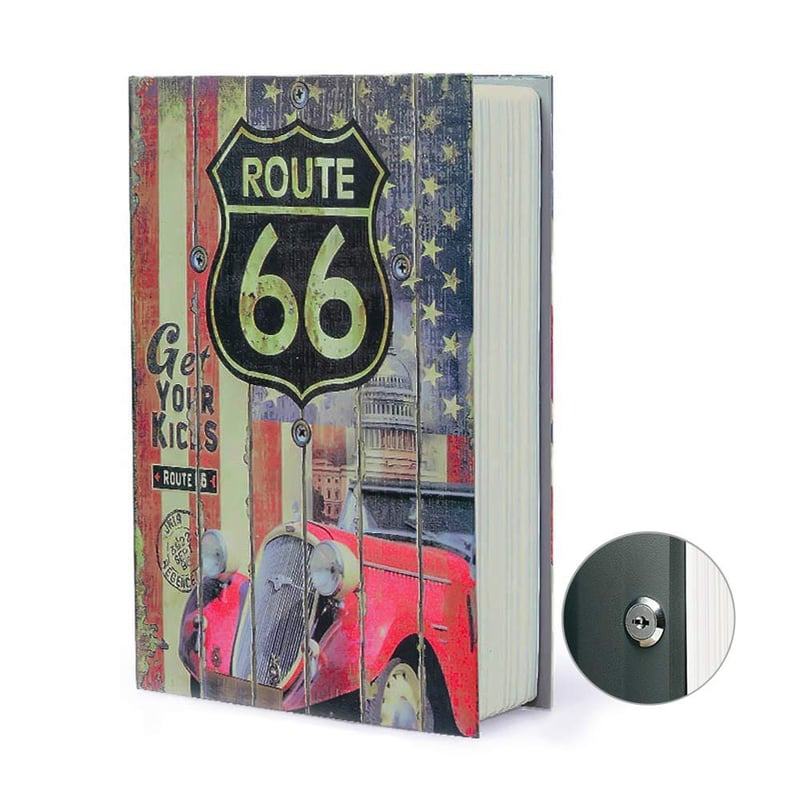 Combination Lock Book Safe