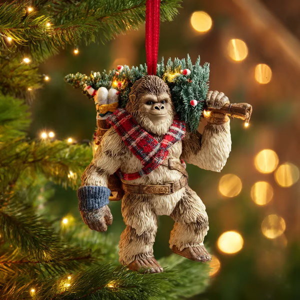 Official Bigfoot Collector's Ornament – 2026 Wildlife Wonders