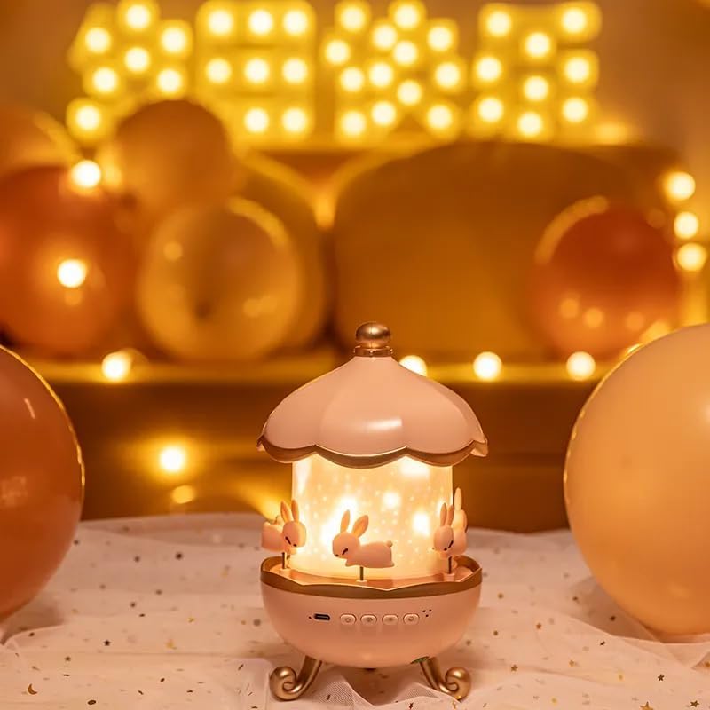 Rotating Kids Night Light With 6 Films