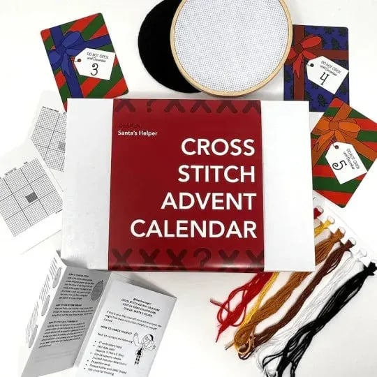 A Cross Stitch Countdown To Christmas