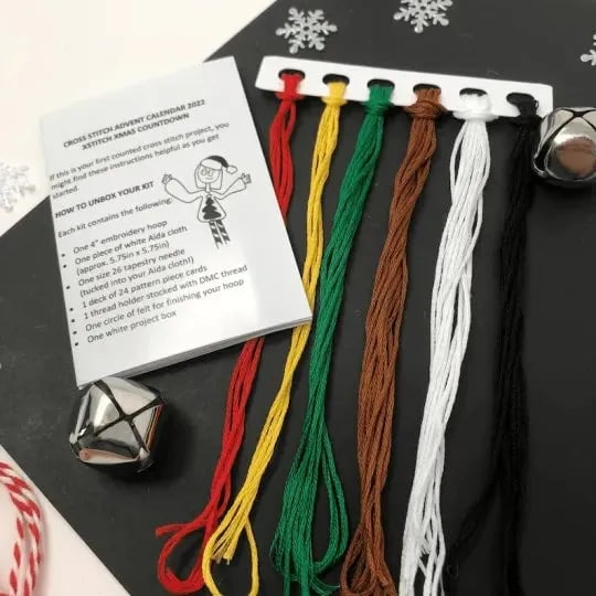 A Cross Stitch Countdown To Christmas