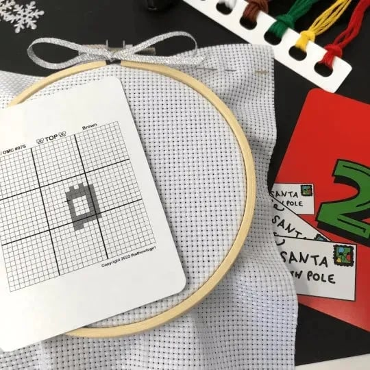 A Cross Stitch Countdown To Christmas