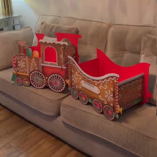 All Aboard! Santa's Gift Train