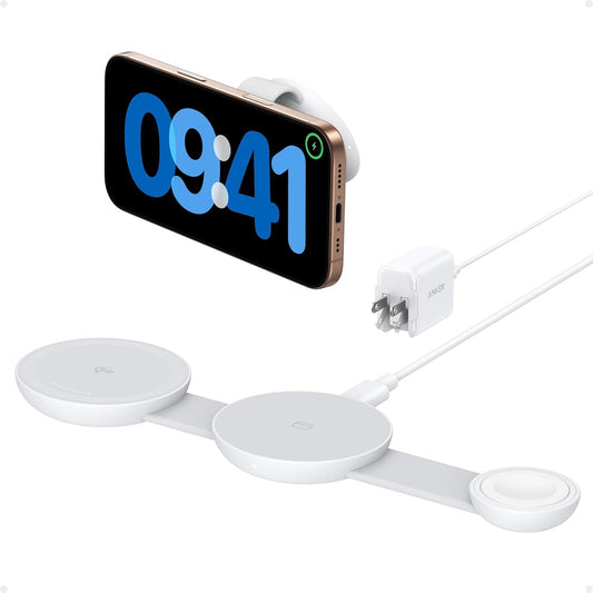 Foldable 3-in-1 Travel Charger