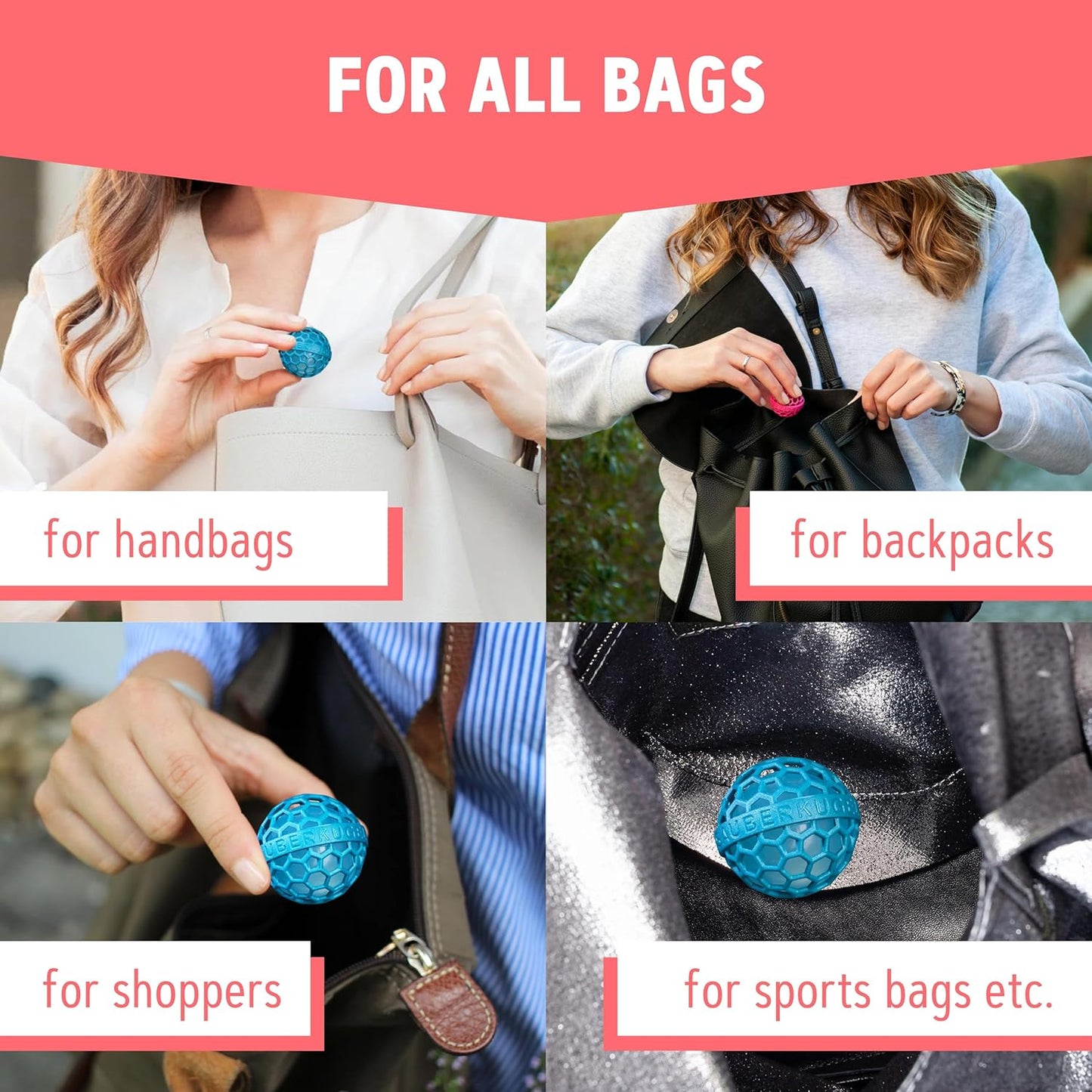 Cleaning Ball For Bags & Purses