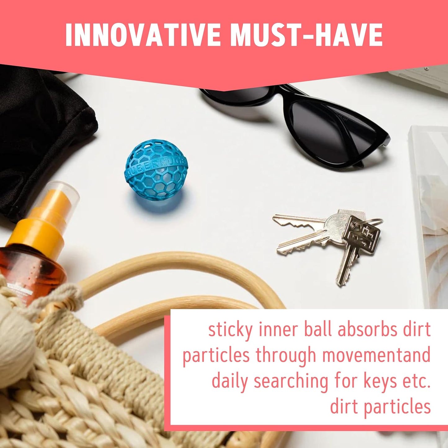 Cleaning Ball For Bags & Purses