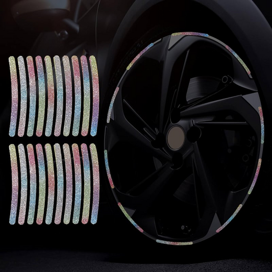 80-Piece Reflective Wheel Strip Kit