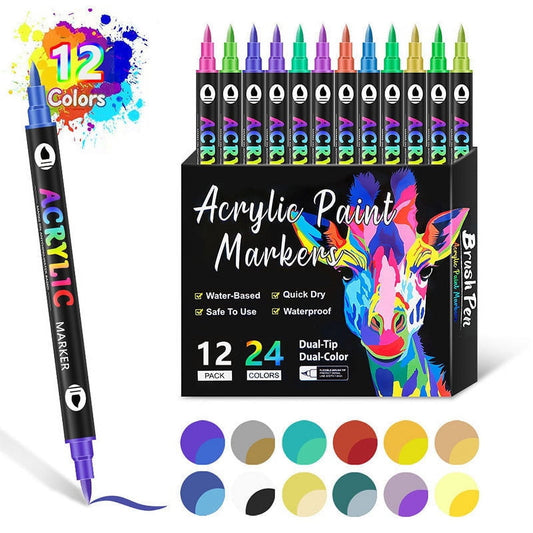 24/48 Pack Acrylic Paint Markers