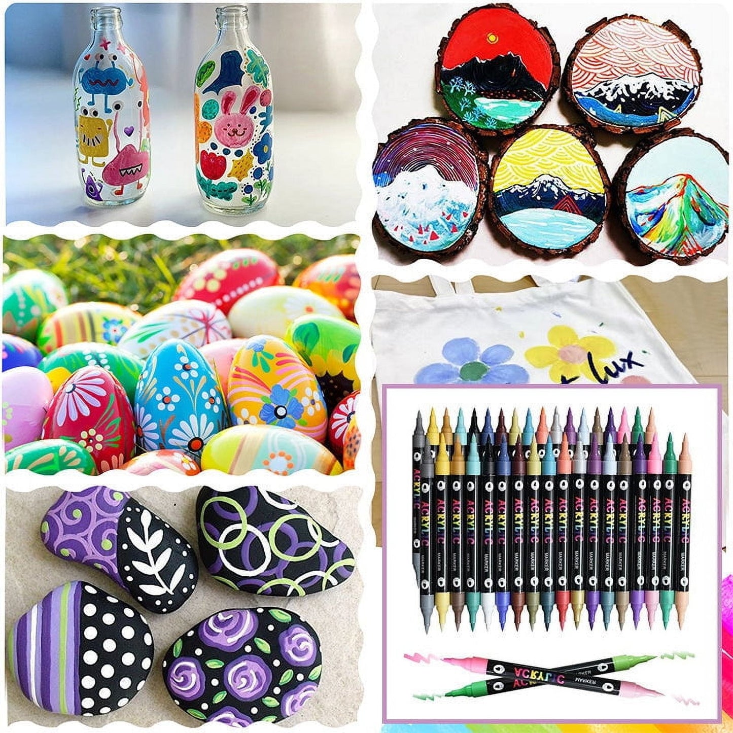 24/48 Pack Acrylic Paint Markers