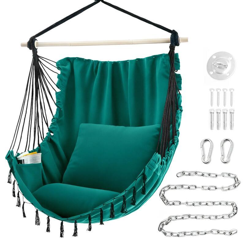 Portable Hammock With Stand – 450LB Steel Frame Outdoor Lounge