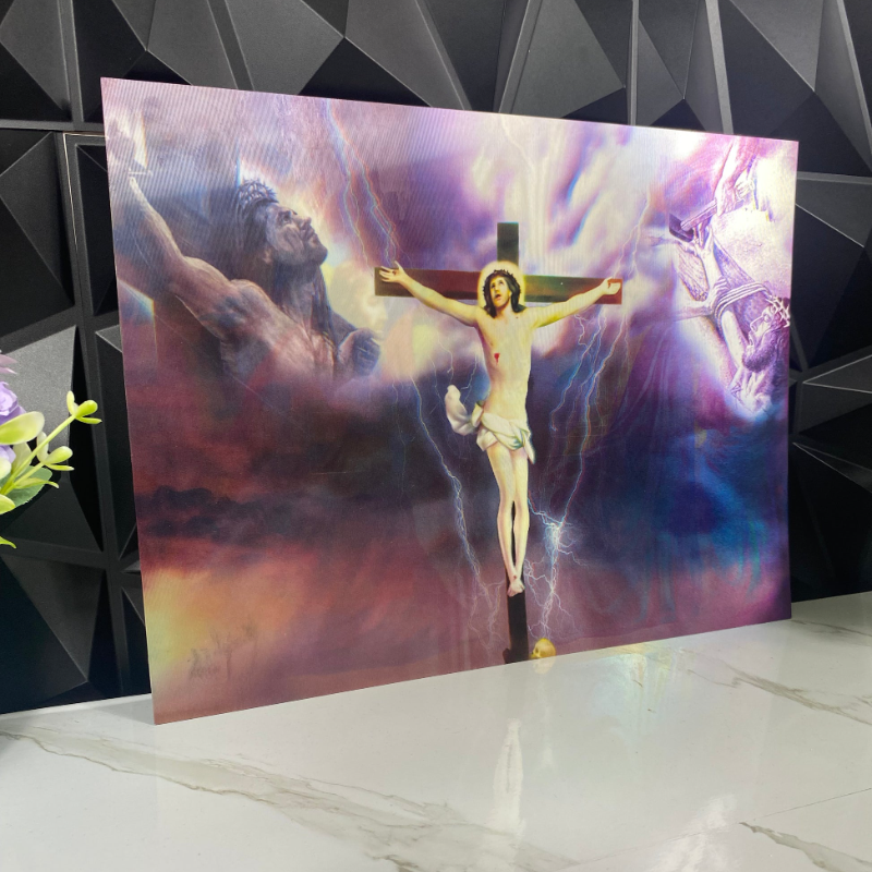 Jesus Christ 3D Lenticular Poster