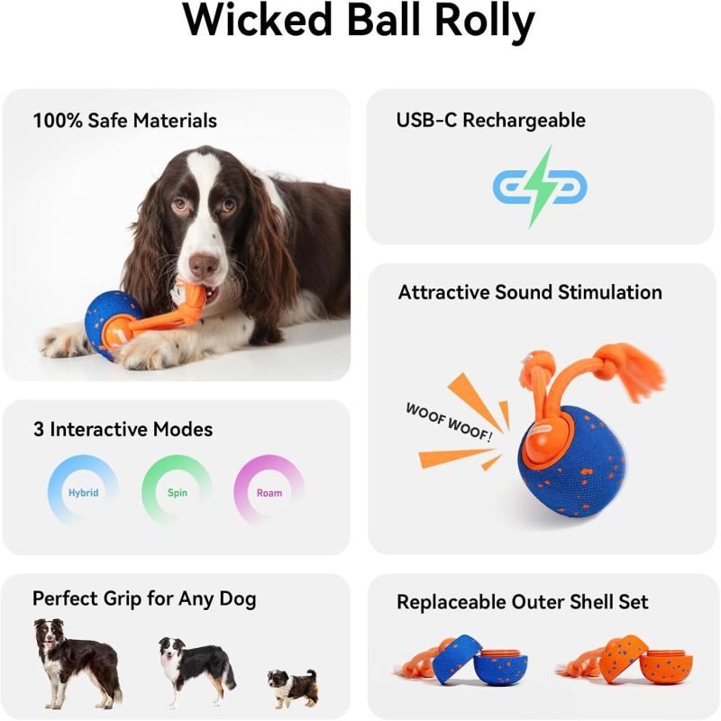 Smart Interactive Dog Ball