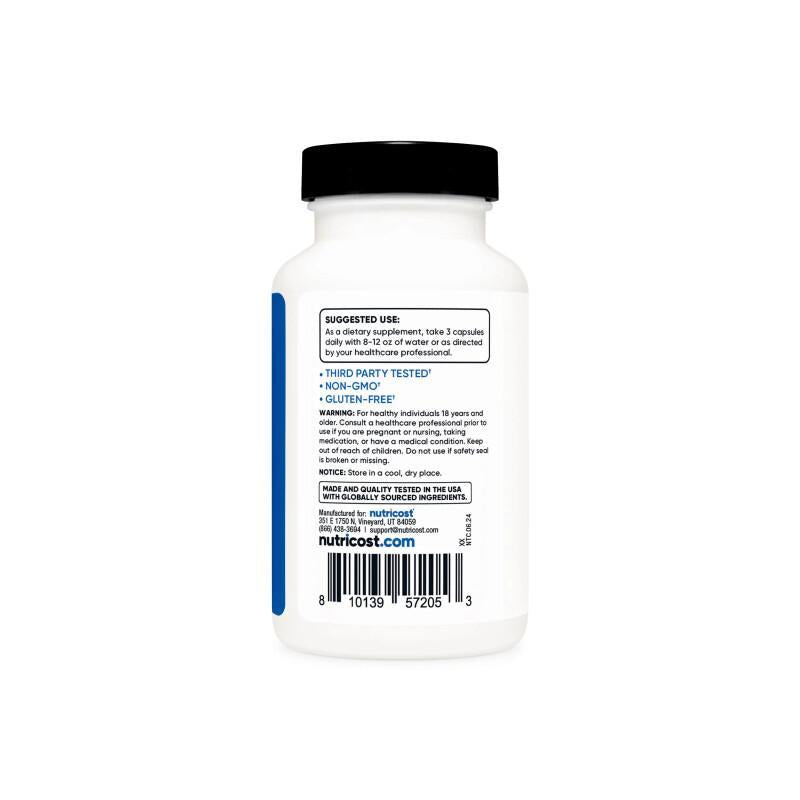 Nitric Oxide Booster Capsules - 2250mg Per Serving - Dietary And Healthcare Supplement