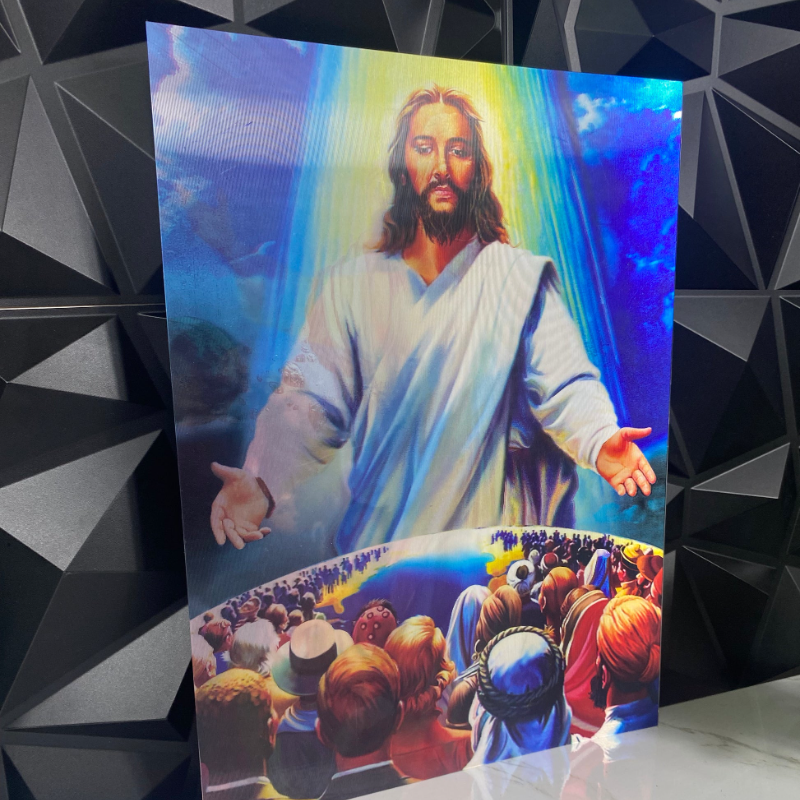 Jesus Christ 3D Lenticular Poster