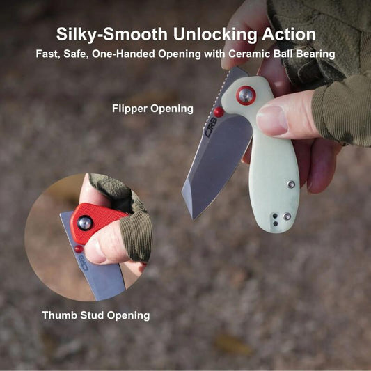 Pocket Knife - AR-RPM9 Steel, G10 Handle EDC Tool
