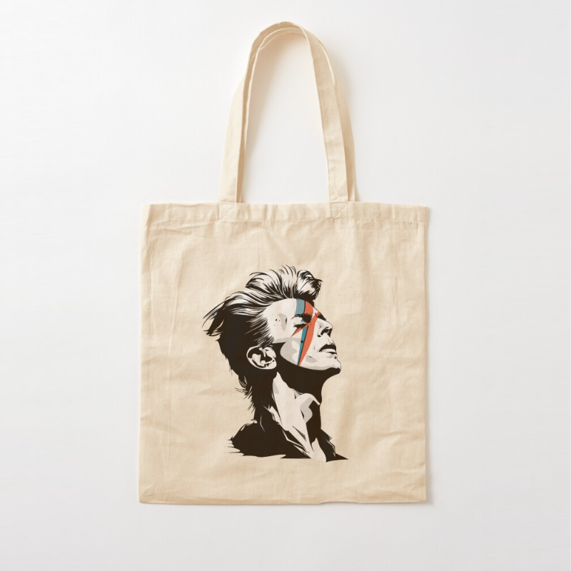 David Bowie STARMAN Vector Art Tote Bag