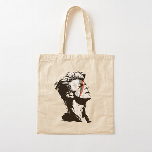 David Bowie STARMAN Vector Art Tote Bag