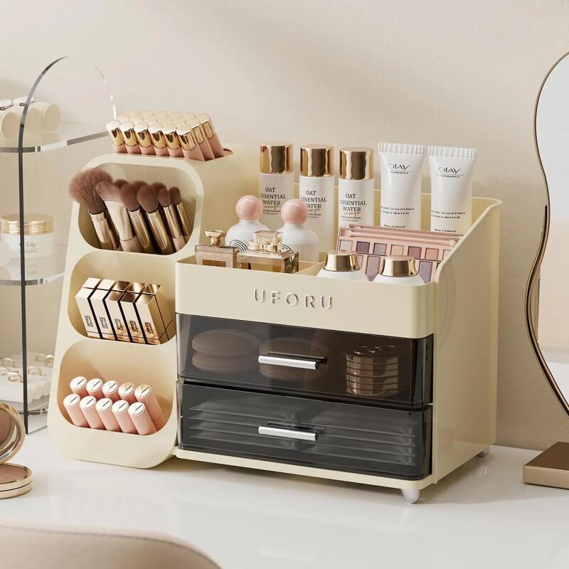 Large Makeup Organizer Box – Multi-Functional Cosmetic Storage