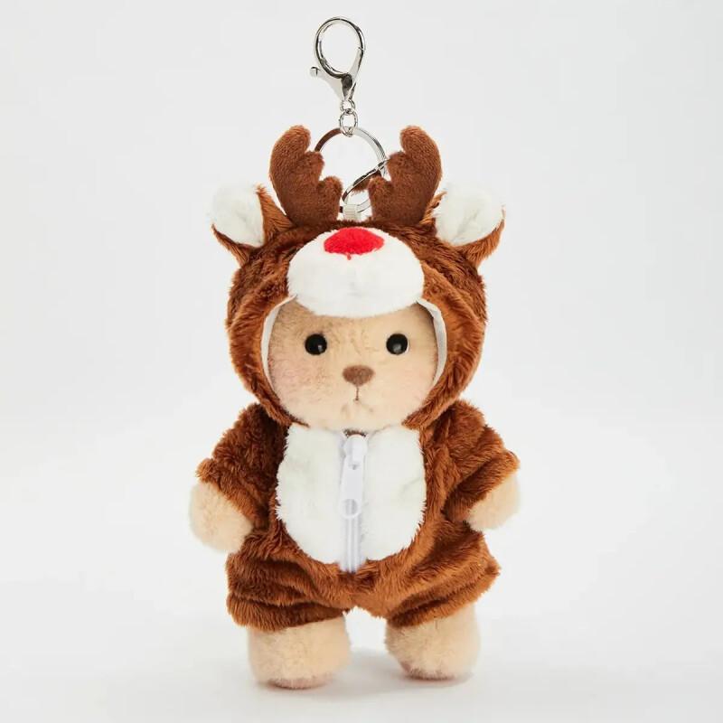 Handmade Jointed Teddy Bear – 12” Poseable Plush