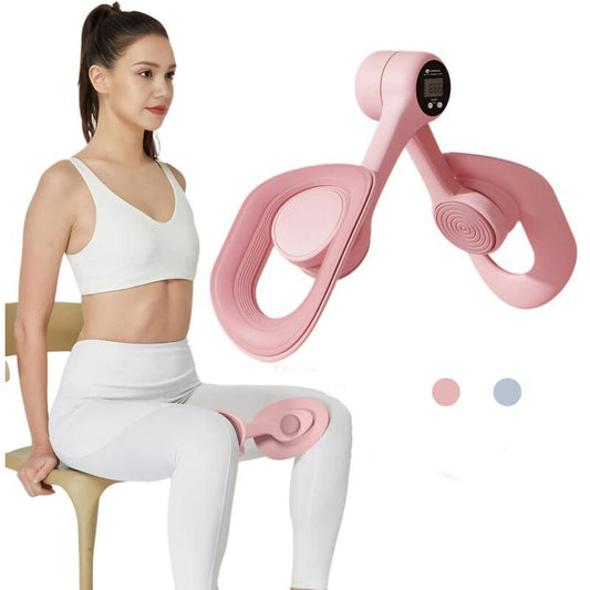 Thigh Exerciser For Leg, Hip & Arm Training – Portable Resistance Trainer For Home Gym Fitness