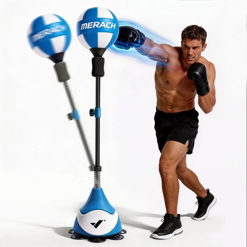 Adjustable Boxing Punching Bag With Stand – Speed Training & Fitness Equipment