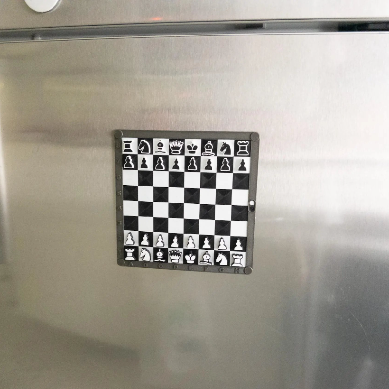 3D-Printed Chess Magnet