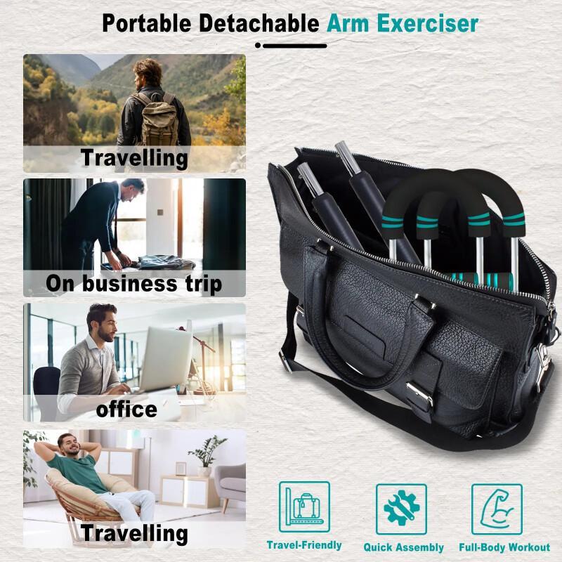 Adjustable Arm & Chest Trainer – Portable Home Fitness Equipment