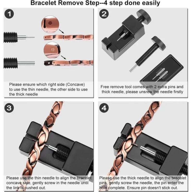 Copper Magnetic Bracelets — Boost Circulation, Ease Fatigue